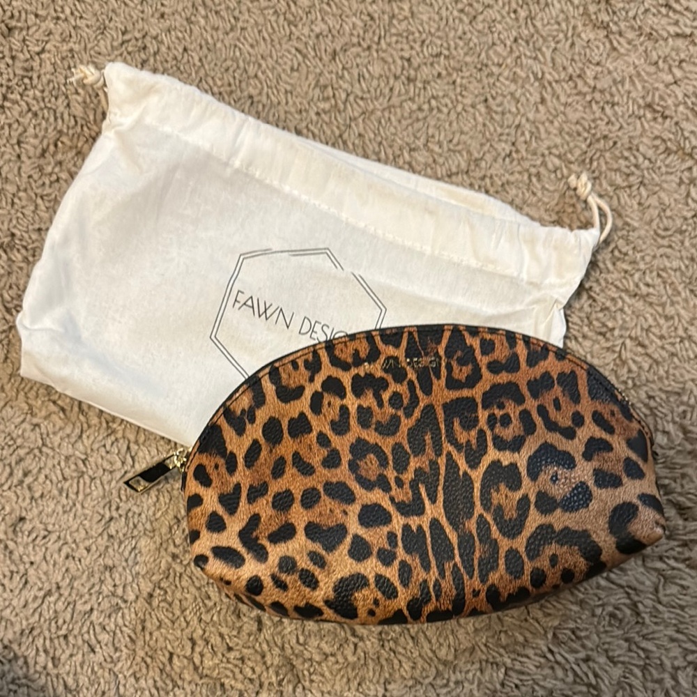 Brand New Fawn Design Cosmetic Pouch